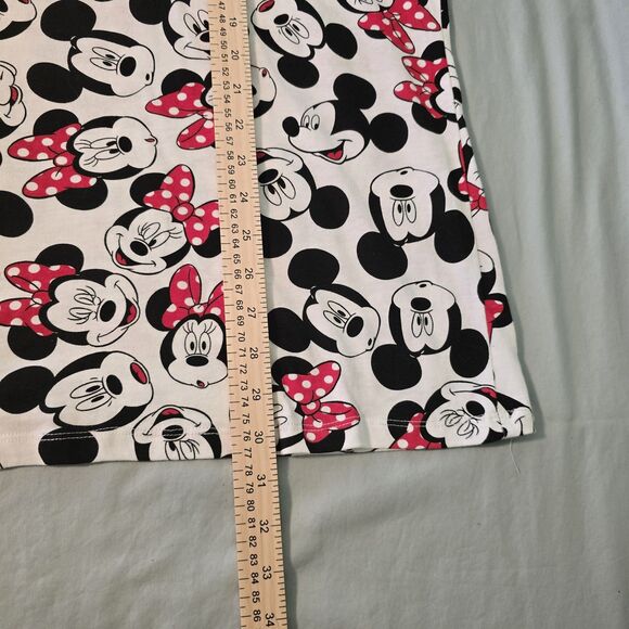 Disney Mickey Mouse & Minnie Faces T Shirt White 2X Disneyland Happy Wink Ears - Picture 4 of 6